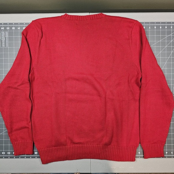Vtg Polo Ralph Lauren Sweater Mens Large 90s Golf Preppy Academia Casual Classic - Picture 4 of 7